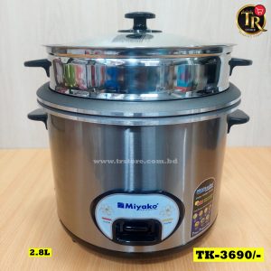 Miyako 2.8 LTR (3 in 1) Double Pot Electric Rice Cooker