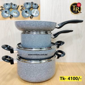 7 Pcs Disnie Non-stick Cookware Set