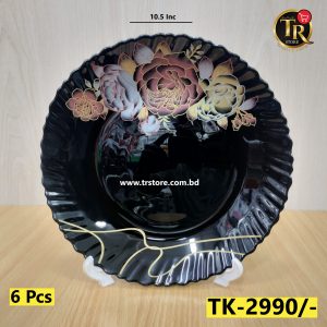 10.5 Inc Dinner Plate Black-79