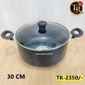 Prestiege Casserole with Glass Cover 30 CM (INDUCTION)