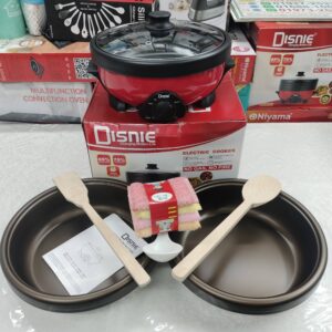 Disnie Electric Multi Curry Cooker- 5.5 Ltr 3 Pot