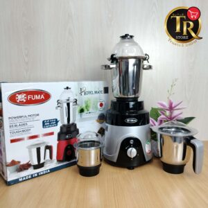 Fuma Hotel Mate - 1600W Mixer Grinder & Blender -Silver
