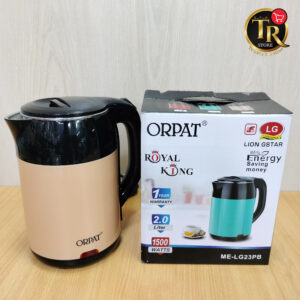 Orpat 2.0L Stainless Steel Electric Kettle | 1500-Watt