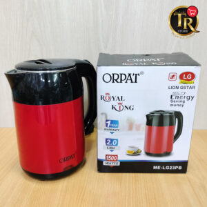 Orpat 2.0L Stainless Steel Electric Kettle | 1500-Watt