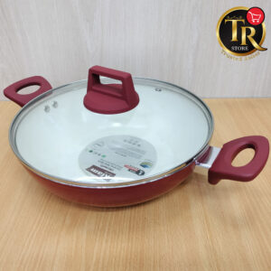 28cm Kiam Ceramic Non-stick Cookware / Karai with Lid
