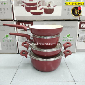 Kiam Chromatic 7 Pcs Set RED