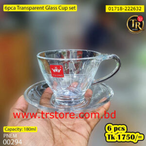 Cup set with saucer