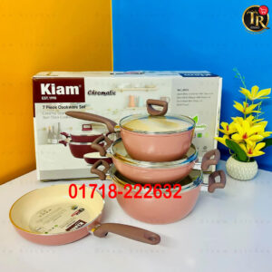 Kiam Chromatic 7 Pcs Set Pink
